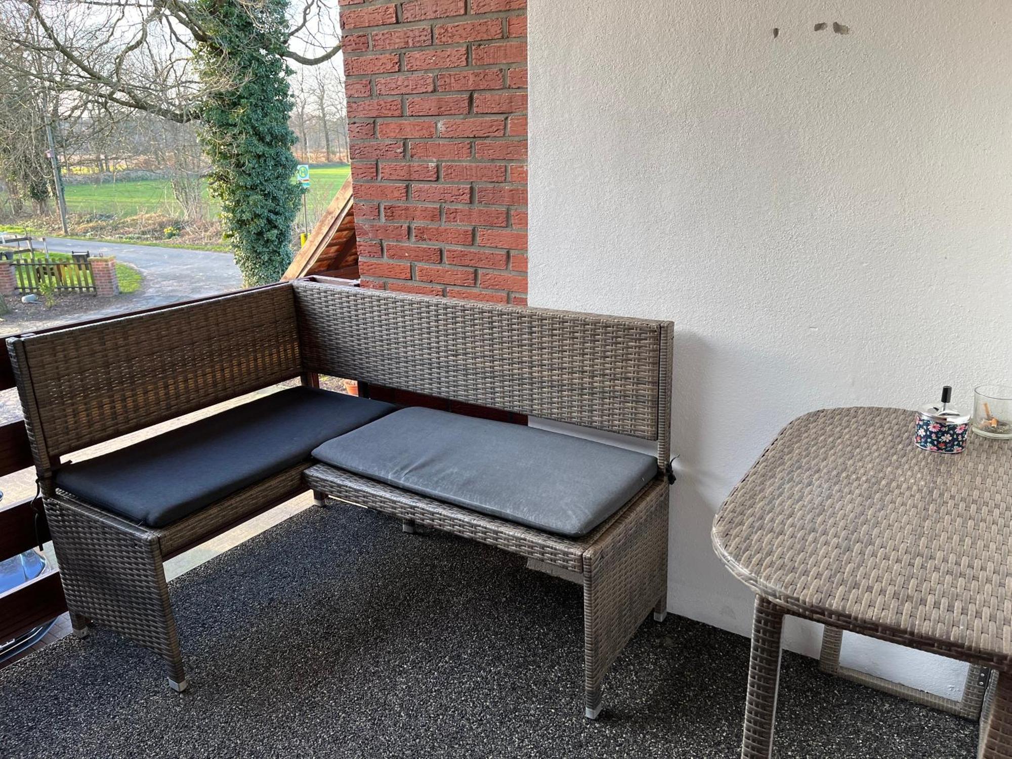Wunderschoene Ferienwohnung Mit Balkon Auf Dem Bauernhof Greven Exterior photo